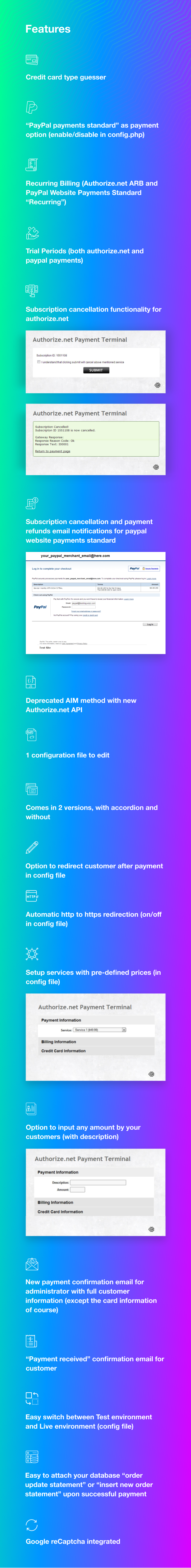 Authorize.net Payment Terminal - 6